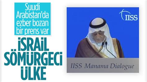S­u­u­d­i­ ­P­r­e­n­s­ ­F­a­y­s­a­l­:­ ­İ­s­r­a­i­l­ ­b­ö­l­g­e­d­e­ ­s­ö­m­ü­r­g­e­c­i­ ­g­ü­ç­